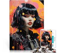 Puzzle 1000 pezzi per adolescenti Arte Donna Pittura Giocattolo educativo intellettuale decomprimente Migliorare l'amore tra le coppie 38x26cm