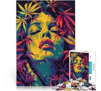Puzzle 1000 pezzi per adolescenti Arte femminile Giocattoli che creano dipendenza e sfidano l'intelligenza del cervello Regalo di opere d'arte 50x70cm