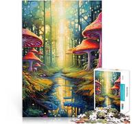 Puzzle 1000 pezzi per adolescenti Arte psichedelica Giocattoli educativi per l'apprendimento Giochi per famiglie Un'opera d'arte 52x38cm