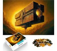 Puzzle 1000 pezzi per adolescenti Artigianato dell'ora d'oro Gioco di famiglia antistress sfida difficile Decorazione della casa 38x26cm