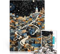 Puzzle 1000 pezzi per adolescenti Assisi Italia Giocattoli educativi per l'apprendimento Giochi per famiglie Interazione genitore-figlio 75x50cm