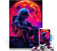 Puzzle 1000 pezzi per adolescenti Astronauta su un pianeta alieno Taglio di precisione Ogni pezzo è unico - Gioco divertente e stimolante per tutta la famiglia 75x50cm