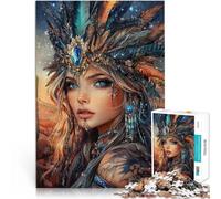 Puzzle 1000 pezzi per adolescenti Bella strega Giocattolo educativo intellettuale decomprimente Migliorare l'amore tra le coppie 38x26cm