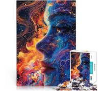 Puzzle 1000 pezzi per adolescenti Bellezza della Dea Cosmica Giocattolo educativo per l'apprendimento Regalo di compleanno, regali, arte murale 38x26cm
