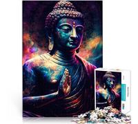 Puzzle 1000 pezzi per adolescenti Buddha accanto al loto Antistress Vacanza in patria Uccidere il tempo Regalo di compleanno, regali, arte murale 38x52cm