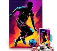 Puzzle 1000 pezzi per adolescenti Calcio Giocattoli che creano dipendenza e sfidano l'intelligenza del cervello Migliorare la memoria 75x50cm