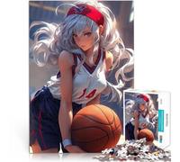 Puzzle 1000 pezzi per adolescenti cameriera di basket Giocattolo educativo intellettuale decomprimente Collezione di artisti, Belle arti 38x26cm