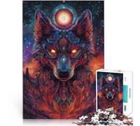 Puzzle 1000 pezzi per adolescenti Cane d'arte colorato Antistress Vacanza in patria Uccidere il tempo Migliorare l'amore tra le coppie 50x70cm