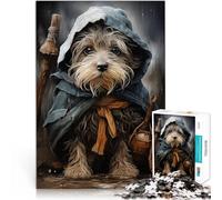 Puzzle 1000 pezzi per adolescenti Cane Mago Aiuta il cervello ad allenare i giocattoli che creano dipendenza per coltivare la pazienza Compleanno e regali unici 50x70cm