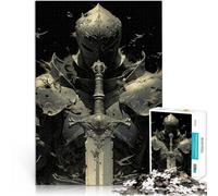 Puzzle 1000 pezzi per adolescenti Cavaliere Aiuta il cervello ad allenare i giocattoli che creano dipendenza per coltivare la pazienza Opera d'arte 75x50cm