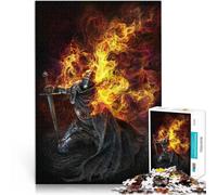 Puzzle 1000 pezzi per adolescenti Cavaliere in fiamme Antistress Vacanza in patria Uccidere il tempo Migliorare l'amore tra le coppie 50x70cm