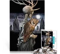 Puzzle 1000 pezzi per adolescenti Cernunnacht Giocattoli che creano dipendenza e sfidano l'intelligenza del cervello Opera d'arte 38x26cm