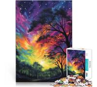 Puzzle 1000 pezzi per adolescenti Cielo sereno con stelle piene Giocattoli da gioco per regalo di famiglia Ottimi regali e giocattoli 38x26cm