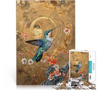 Puzzle 1000 pezzi per adolescenti Colibrì surreale Giocattoli educativi per l'apprendimento Giochi per famiglie Regalo di compleanno 38x26cm