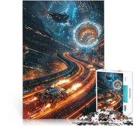 Puzzle 1000 pezzi per adolescenti Corsa allo spazio Antistress Vacanza in patria Uccidere il tempo Regalo di compleanno, regali, arte murale 50x70cm