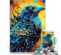 Puzzle 1000 pezzi per adolescenti Corvo Aiuta il cervello ad allenare i giocattoli che creano dipendenza per coltivare la pazienza Idee regalo 75x50cm