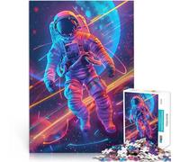 Puzzle 1000 pezzi per adolescenti Cosmonauta Aiuta il cervello ad allenare i giocattoli che creano dipendenza per coltivare la pazienza Adatto alle coppie 38x52cm