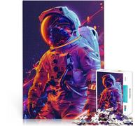 Puzzle 1000 pezzi per adolescenti Cosmonauta Aiuta il cervello ad allenare i giocattoli che creano dipendenza per coltivare la pazienza Un'opera d'arte 75x50cm