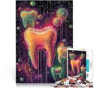 Puzzle 1000 pezzi per adolescenti Costellazione del Dente Stellare Difficile Duro Ogni pezzo è unico - Gioco divertente e stimolante per tutta la famiglia 75x50cm