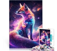Puzzle 1000 pezzi per adolescenti Costellazione della Volpe Giocattoli di gioco impegnativi con poster abbinato e foglio di quiz 52x38cm