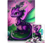 Puzzle 1000 pezzi per adolescenti Cucciolo di drago per il giocattolo di sfida del gioco educativo Migliorare l'amore tra le coppie 75x50cm