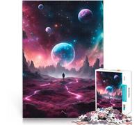 Puzzle 1000 pezzi per adolescenti Danza Cosmica della Sensibilità Difficile e sfidante con pezzi completamente interconnessi di forma casuale 38x52cm