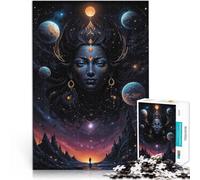 Puzzle 1000 pezzi per adolescenti Dea Cosmica Aiuta il cervello ad allenare i giocattoli che creano dipendenza per coltivare la pazienza Idee regalo 38x26cm