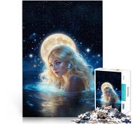 Puzzle 1000 pezzi per adolescenti Dea della Luna Giocattoli educativi per l'apprendimento Giochi per famiglie Decorazione d'arte per la casa 75x50cm