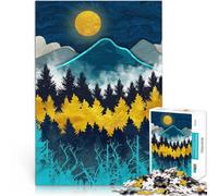 Puzzle 1000 pezzi per adolescenti Decorazione murale con paesaggio forestale Antistress Sfida difficile Collezione di artisti, Belle arti 75x50cm