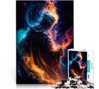 Puzzle 1000 pezzi per adolescenti Dio delle stelle Giocattoli educativi per l'apprendimento Giochi per famiglie Regali di Babbo Natale segreto 38x26cm