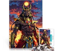 Puzzle 1000 pezzi per adolescenti Dio egizio Ra Antistress Vacanza in patria Uccidere il tempo è ideale come regalo per tutta la famiglia 75x50cm