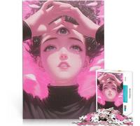 Puzzle 1000 pezzi per adolescenti Dolore del terzo occhio Riduzione dello stress interessante Collezione di artisti, Belle arti 52x38cm
