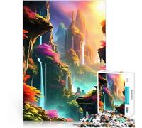 Puzzle 1000 pezzi per adolescenti Dominando il paesaggio onirico Giocattolo educativo per l'apprendimento per la decorazione della casa 75x50cm