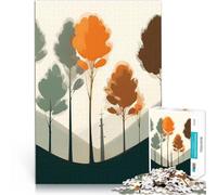 Puzzle 1000 pezzi per adolescenti Dove gli alberi toccano il cielo Rompicapo Decorazione murale Regali unici per compleanno e Natale 52x38cm
