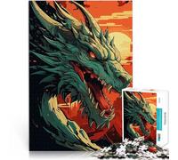 Puzzle 1000 pezzi per adolescenti Drago Anime Giocattoli che creano dipendenza e sfidano l'intelligenza del cervello Idee regalo 38x26cm