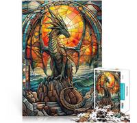 Puzzle 1000 pezzi per adolescenti Drago del mare Antistress Vacanza in patria Uccidere il tempo Giocattoli per la decorazione della casa 75x50cm