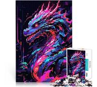 Puzzle 1000 pezzi per adolescenti drago Giocattoli che creano dipendenza e sfidano l'intelligenza del cervello Regali di compleanno 75x50cm