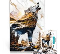 Puzzle 1000 pezzi per adolescenti Echi della natura selvaggia Vacanza a casa: uccidere il tempo Collezione di artisti, Belle arti 75x50cm