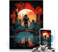 Puzzle 1000 pezzi per adolescenti Eclipse Wanderer Difficile da completare ma divertente e umoristico Giocattoli per la decorazione della casa 50x70cm
