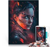 Puzzle 1000 pezzi per adolescenti Eroe in fiamme Giocattolo educativo intellettuale decomprimente perché è ideale come regalo per tutta la famiglia 38x26cm