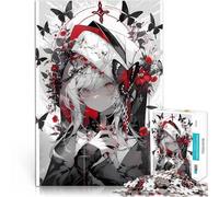 Puzzle 1000 pezzi per adolescenti Fantasia di farfalle Difficile da completare ma divertente e umoristico Regalo di compleanno, regali 38x52cm