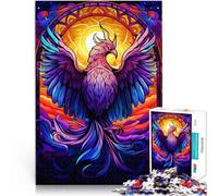 Puzzle 1000 pezzi per adolescenti Fantasia Fenice Colorata Vacanza a casa: uccidere il tempo offerte come regali per tutta la famiglia 52x38cm