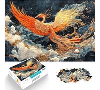 Puzzle 1000 pezzi per adolescenti Fenice in volo Giocattoli educativi per l'apprendimento Giochi per famiglie regali per amici e familiari 38x26cm