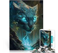 Puzzle 1000 pezzi per adolescenti Fiaba del puma Difficile da completare ma divertente e umoristico Decorazioni e regali unici per la casa 75x50cm