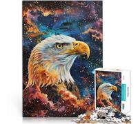 Puzzle 1000 pezzi per adolescenti Fiamma dell'Aquila Cosmica Allena il tuo cervello e le tue mani Regalo di compleanno, regali, arte murale 52x38cm