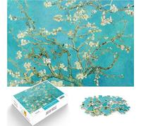 Puzzle 1000 pezzi per adolescenti Fiore di mandorlo Difficile da completare ma divertente e umoristico Gioco educativo per compleanno e Natale 38x26cm