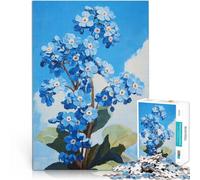 Puzzle 1000 pezzi per adolescenti Fioritura di Non-ti-scordar-di-me sfida educativa Attività divertenti a casa, regali di compleanno, regali di viaggio, 70x100cm