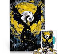 Puzzle 1000 pezzi per adolescenti Furia del drago al chiaro di luna Giochi educativi fai da te perché è ideale come regalo per tutta la famiglia 75x50cm