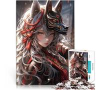 Puzzle 1000 pezzi per adolescenti Furia Kitsune Giocattoli educativi per l'apprendimento Giochi per famiglie Regali di compleanno 75x50cm