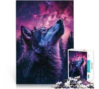 Puzzle 1000 pezzi per adolescenti Galassia Cosmica del Lupo Giocattoli da gioco per regalo di famiglia Interazione genitore-figlio 26x38cm